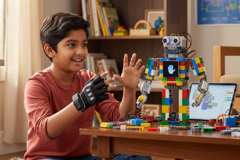 Gesture Controlled Robot